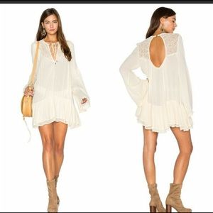 Free People One Night in Victoria Tunic Dress, Size L